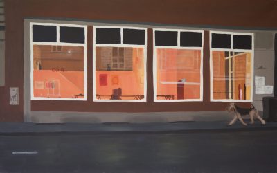 acylic/ canvas, 50 x 80 cm, 2001